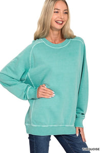 Vera Pigment Dyed French Terry Pullover
