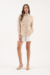 Lola Oversized Button Down Blouse