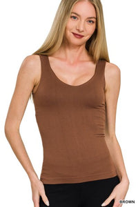 The Smooth Start Seamless Tank – Stretch Everyday Layering Tank