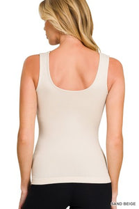 The Smooth Start Seamless Tank – Stretch Everyday Layering Tank
