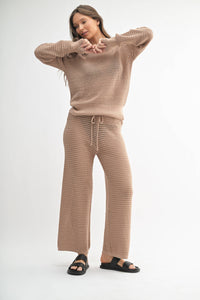 The Breezy Crochet Pullover: Natural – Lightweight, Breathable & Perfect for Layering