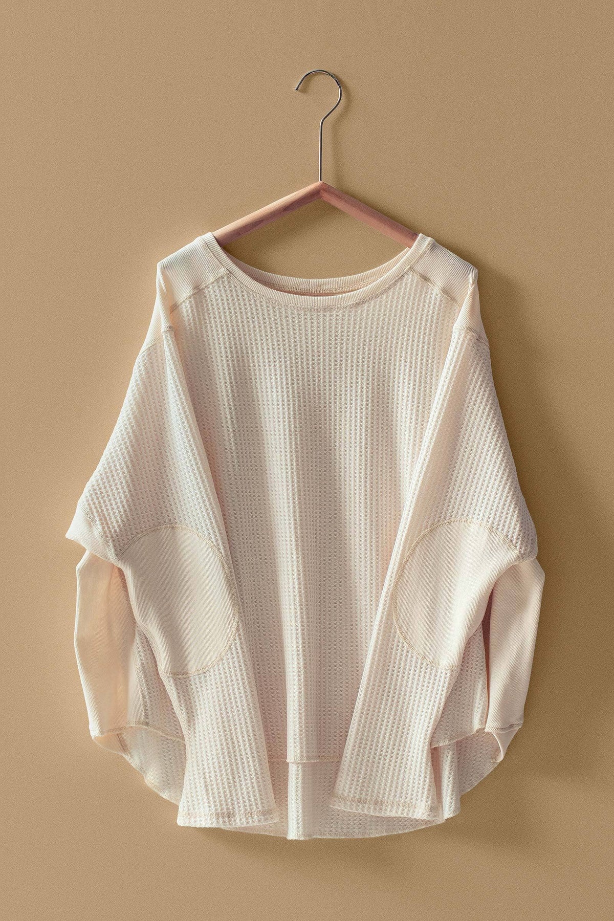 The Madeline Oversized Waffle Knit Top