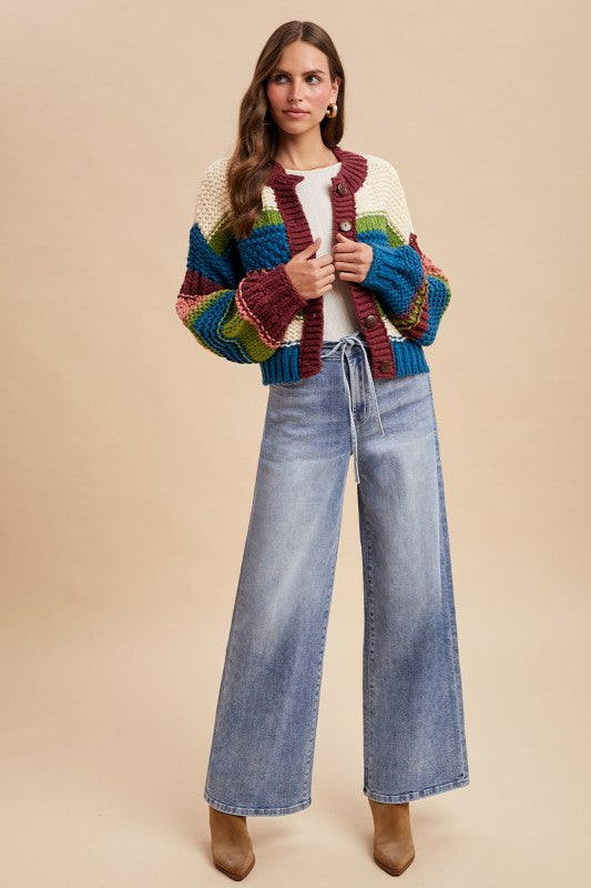 Emery Tie-Waist Wide Leg Jeans – High Rise Stretch Denim | Northern Belle Boutique