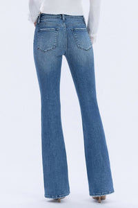 Lovervet Harper High Rise Bootcut Jeans – Full Length Comfort Stretch Denim for Women