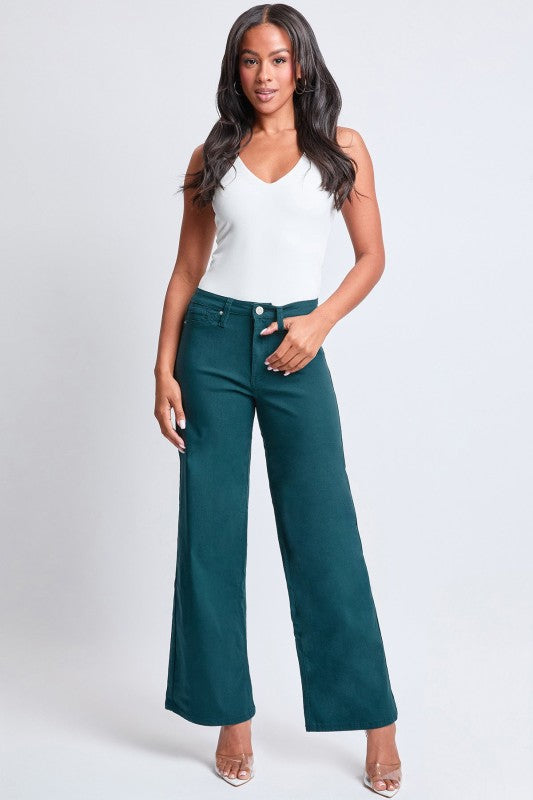 Josie Hyperstretch High Rise Wide Leg Jeans –  Forever Color Denim