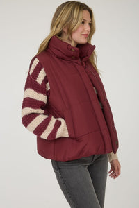 Cedar Trail Zip-Up Puffer Vest – Cozy Cold Weather Essential