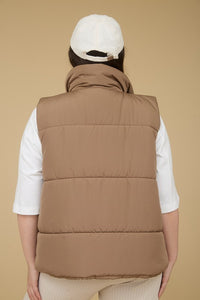 Cedar Trail Zip-Up PLUS SIZE Puffer Vest – Cozy Cold Weather Essential 1X, 2X, 3X