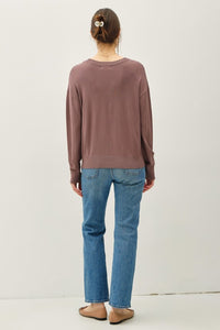 Everlynn Soft Touch Lightweight Sweater – Relaxed Drop Shoulder Pullover Top