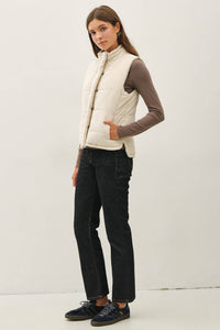 Good Call Corduroy Puffer Vest