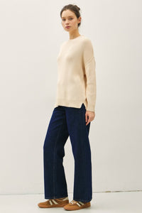 The Laramie Mock Neck Sweater – Relaxed Fit Everyday Pullover