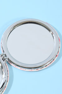 Colette Bow Compact Mirror – Coquette Double-Sided Folding Design