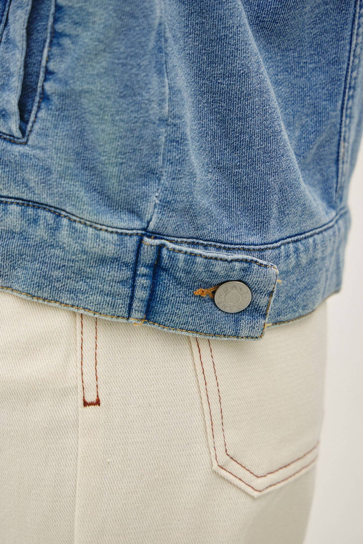 The Hadley Denim Look Shacket