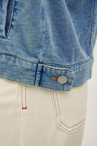 The Hadley Denim Look Shacket
