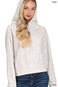 Parker Scuba Hoodie – Lightweight Stretch Pullover Sweatshirt