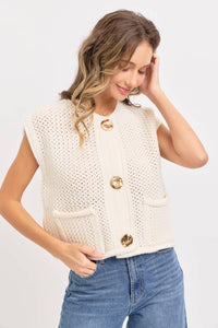 Golden Hour Sweater Vest