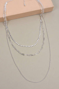 UNIQUE CHAIN MULTI LAYER NECKLACE