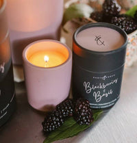 Earth & Ember 2 oz Candle: Blackberries & Basil