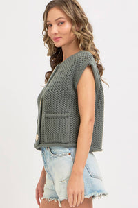 Golden Hour Sweater Vest