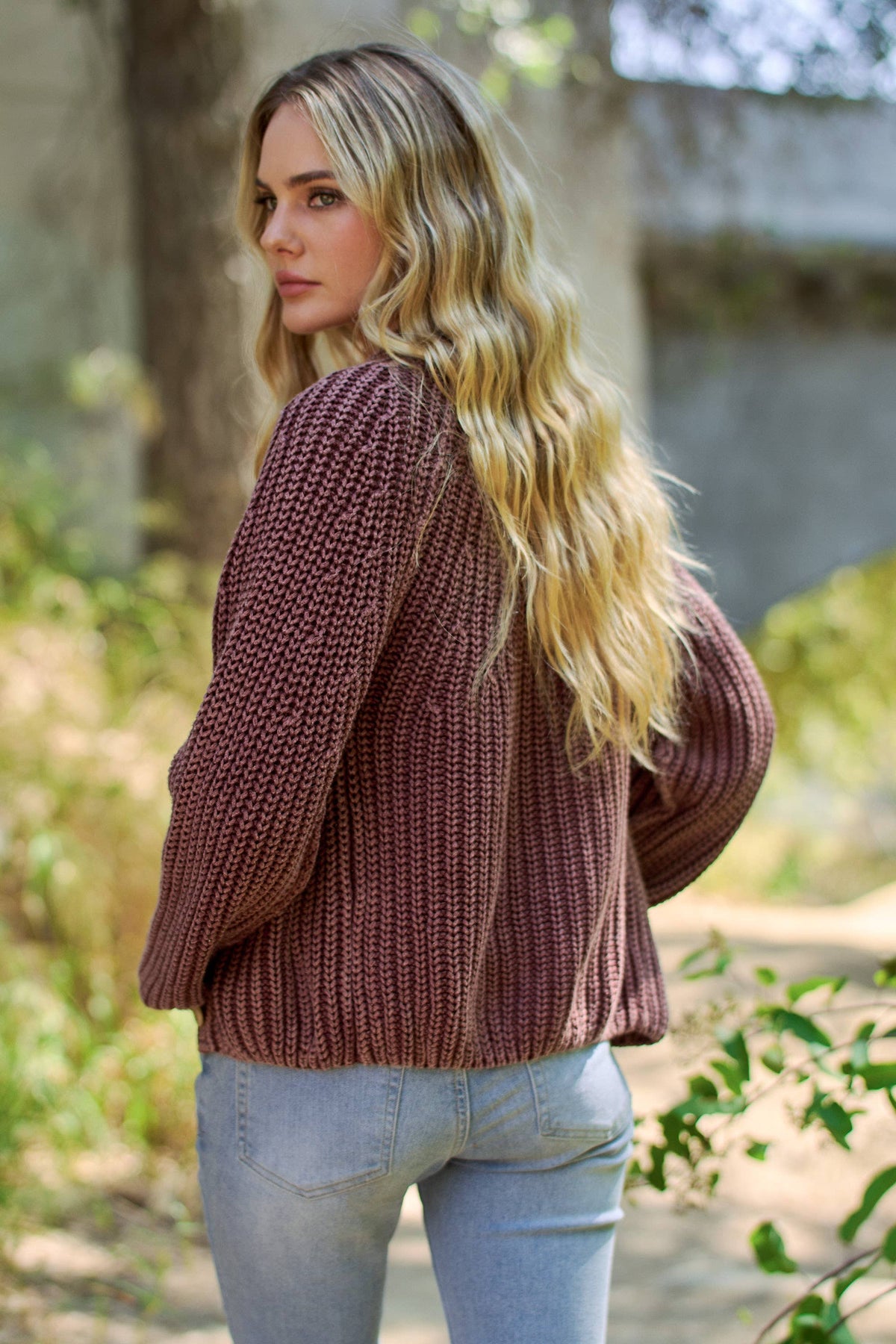 Come As You Are Cotton Cardigan: Brown