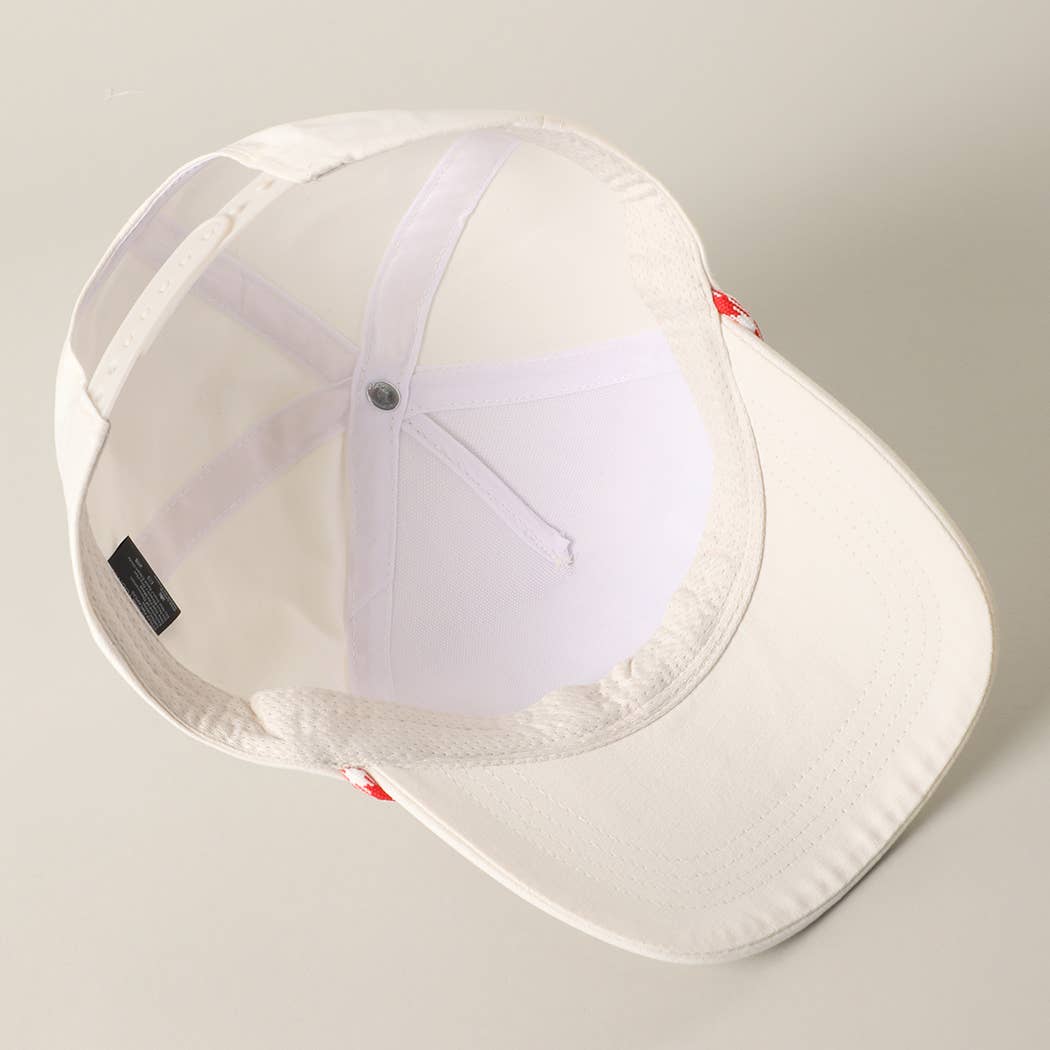 USA Patch Rope Trucker Hat – Patriotic Embroidered Snapback Cotton Cap