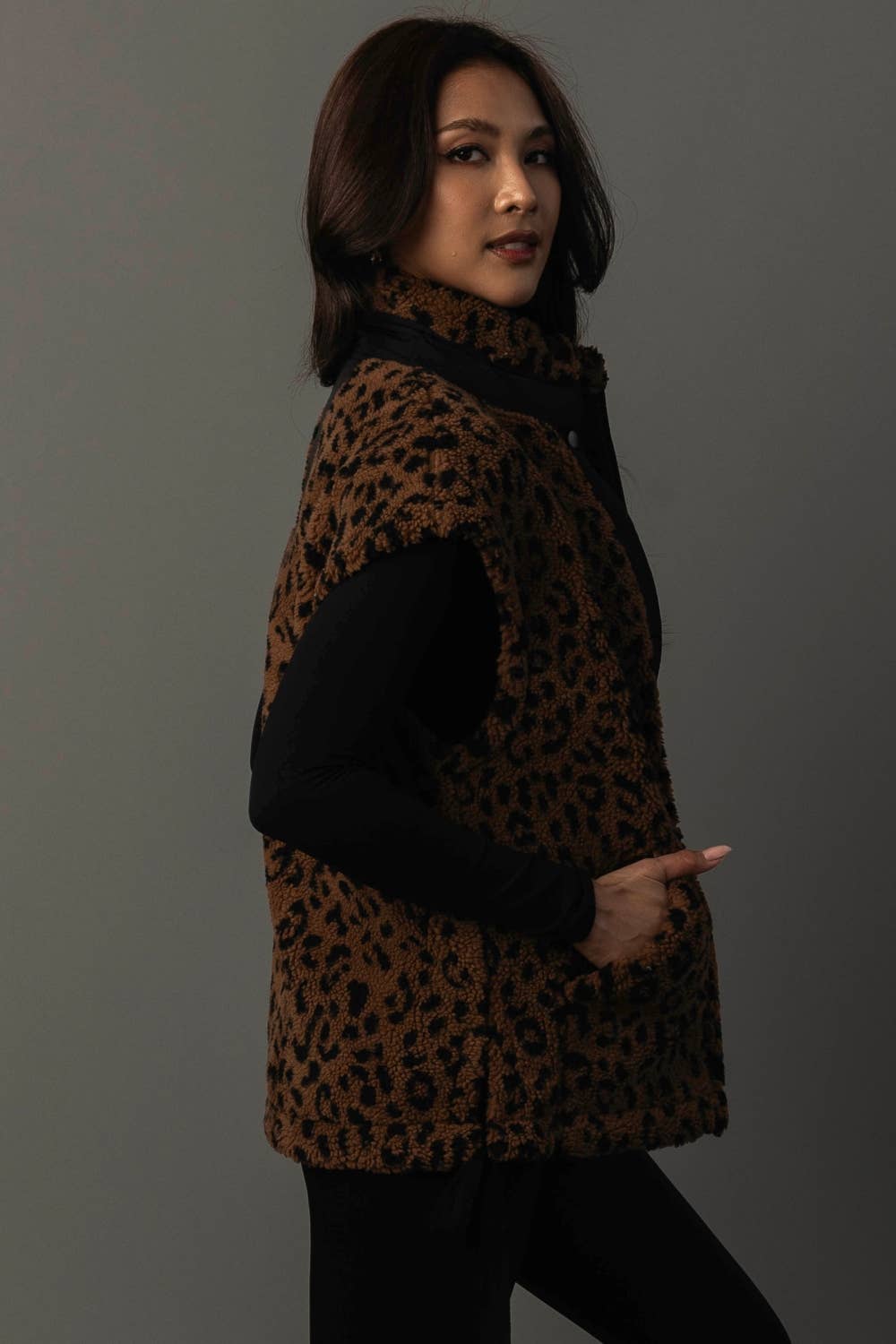The Lennox Cozy Fleece Vest