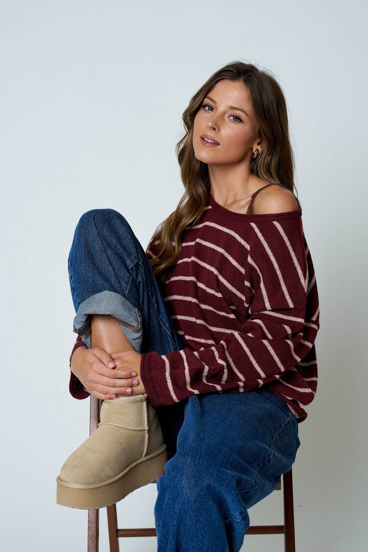 The Good Life Stripe Sweater