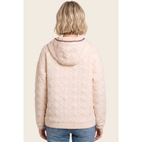 Worth the Extra Quilted Hoodie