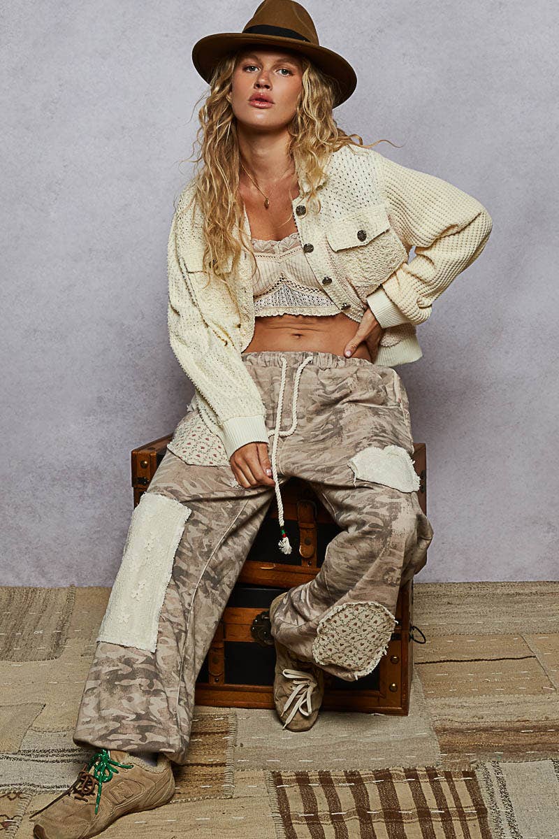 Ridgewood Crochet Patch Jacket