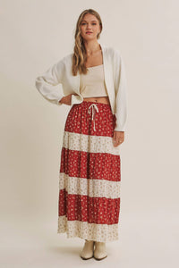 EVERYDAY ESEENTIAL EASY LAYERING BALLOON SLV WAFFLE CARDIGAN: OLIVE / L