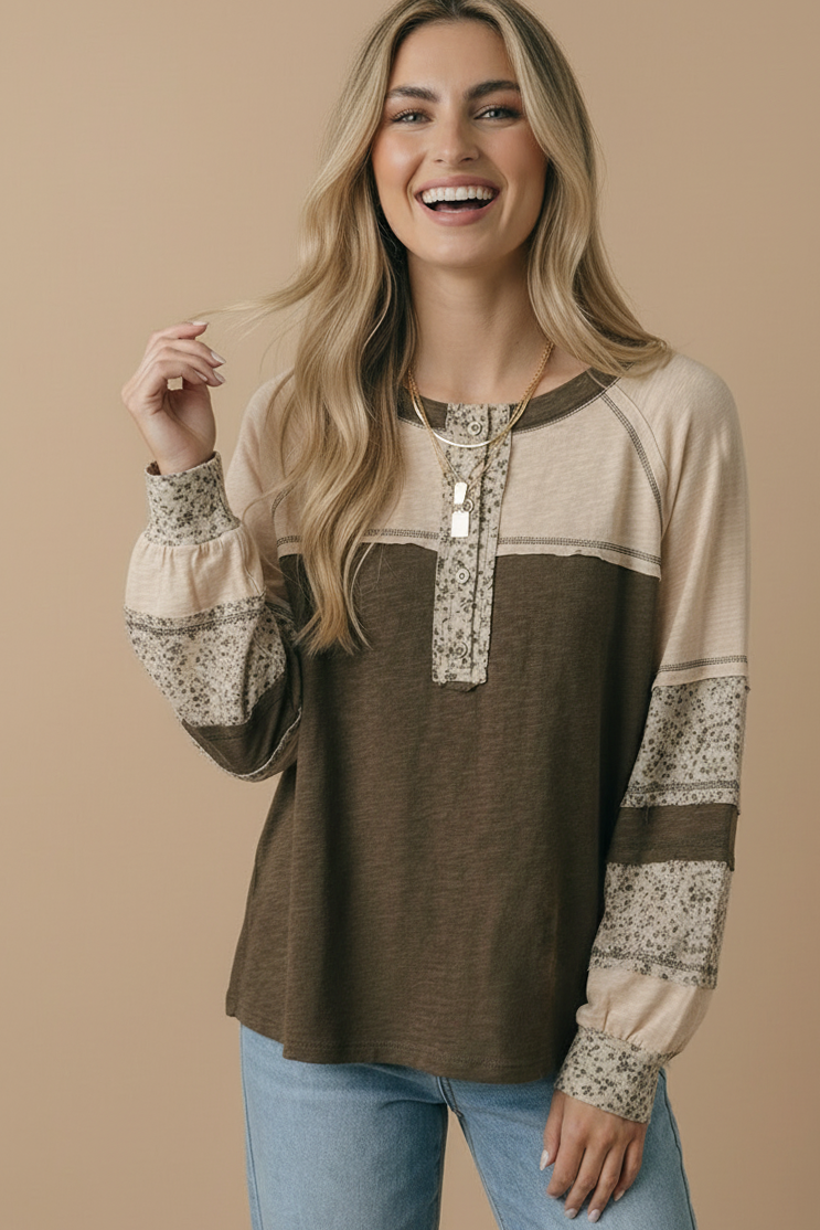 The Sunday Drive Henley: Olive