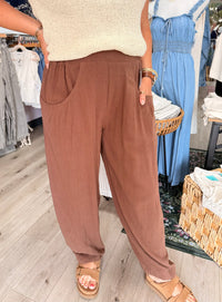 Everyday Comfort Barrel Pants