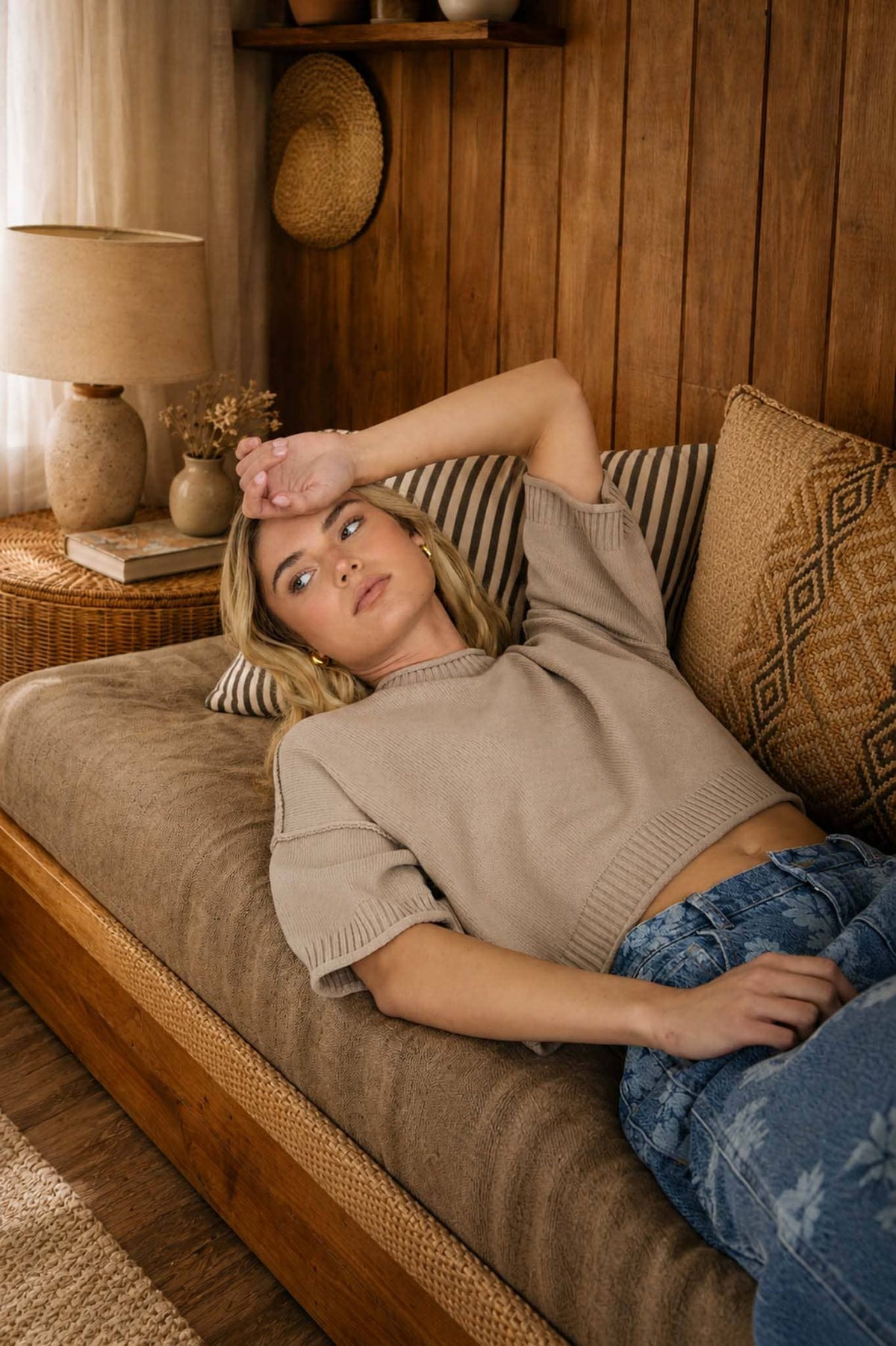 The Emery Relaxed Knit Sweater