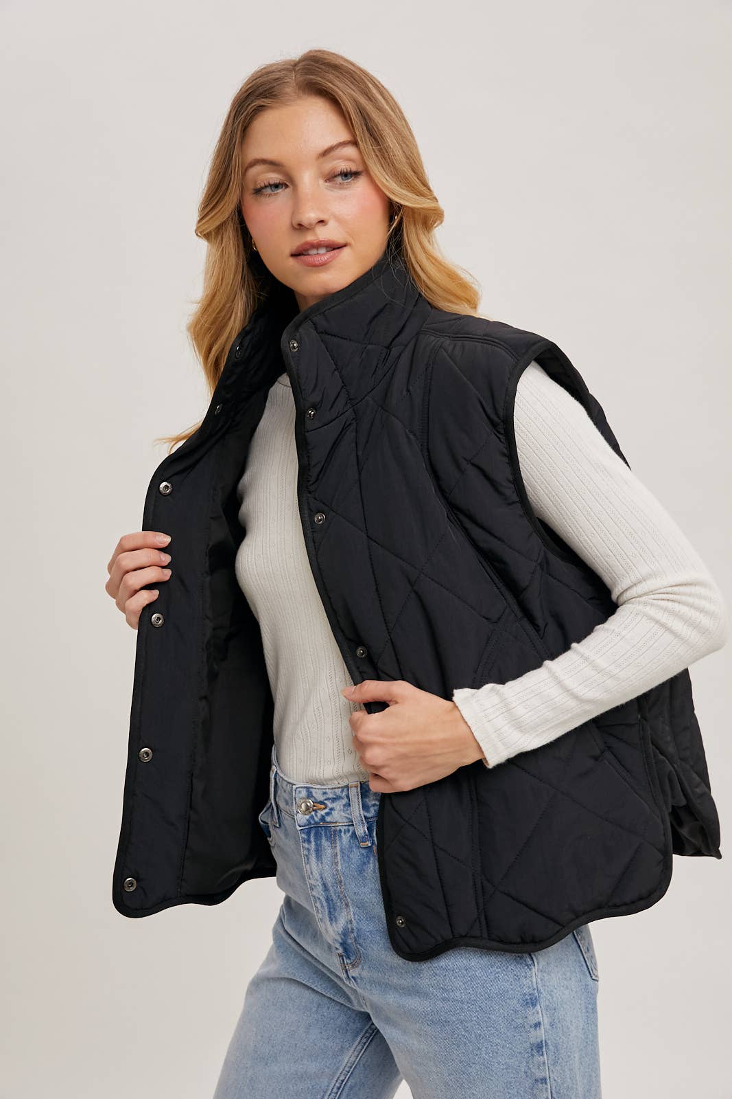 Kelsey Quilted Puffer Vest