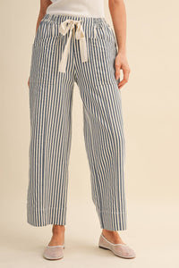 Easy Days Stripe Wide Leg Pants