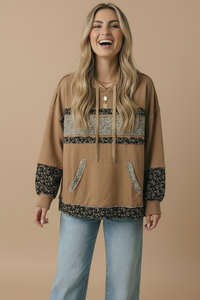 Wildflower Weekend Hoodie: Mocha