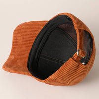 Howdy Darlin’ Corduroy Patch Baseball Cap – Vintage Western Adjustable Hat