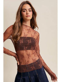 Camille Lace Layering Top