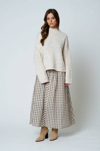 Nothing Extra Mock Neck Sweater