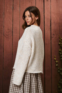 Nothing Extra Mock Neck Sweater
