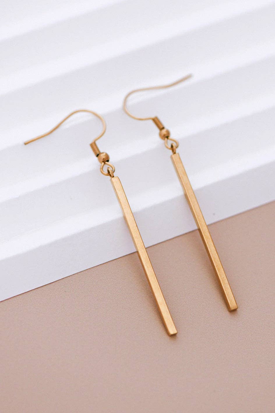 18K Gold Plated Waterproof  Drop Earrings