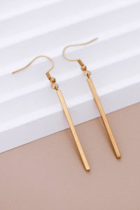 18K Gold Plated Waterproof  Drop Earrings