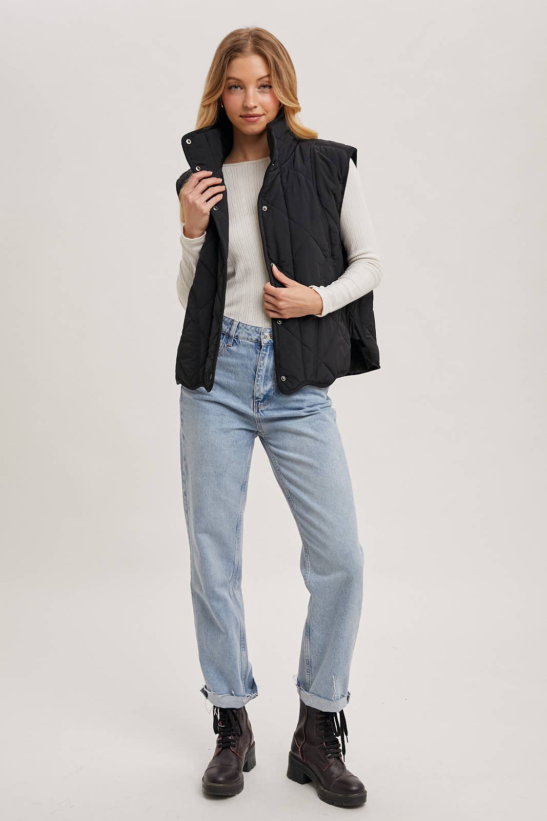 Kelsey Quilted Puffer Vest