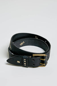 The Dakota Genuine Leather Double Buckle Belt