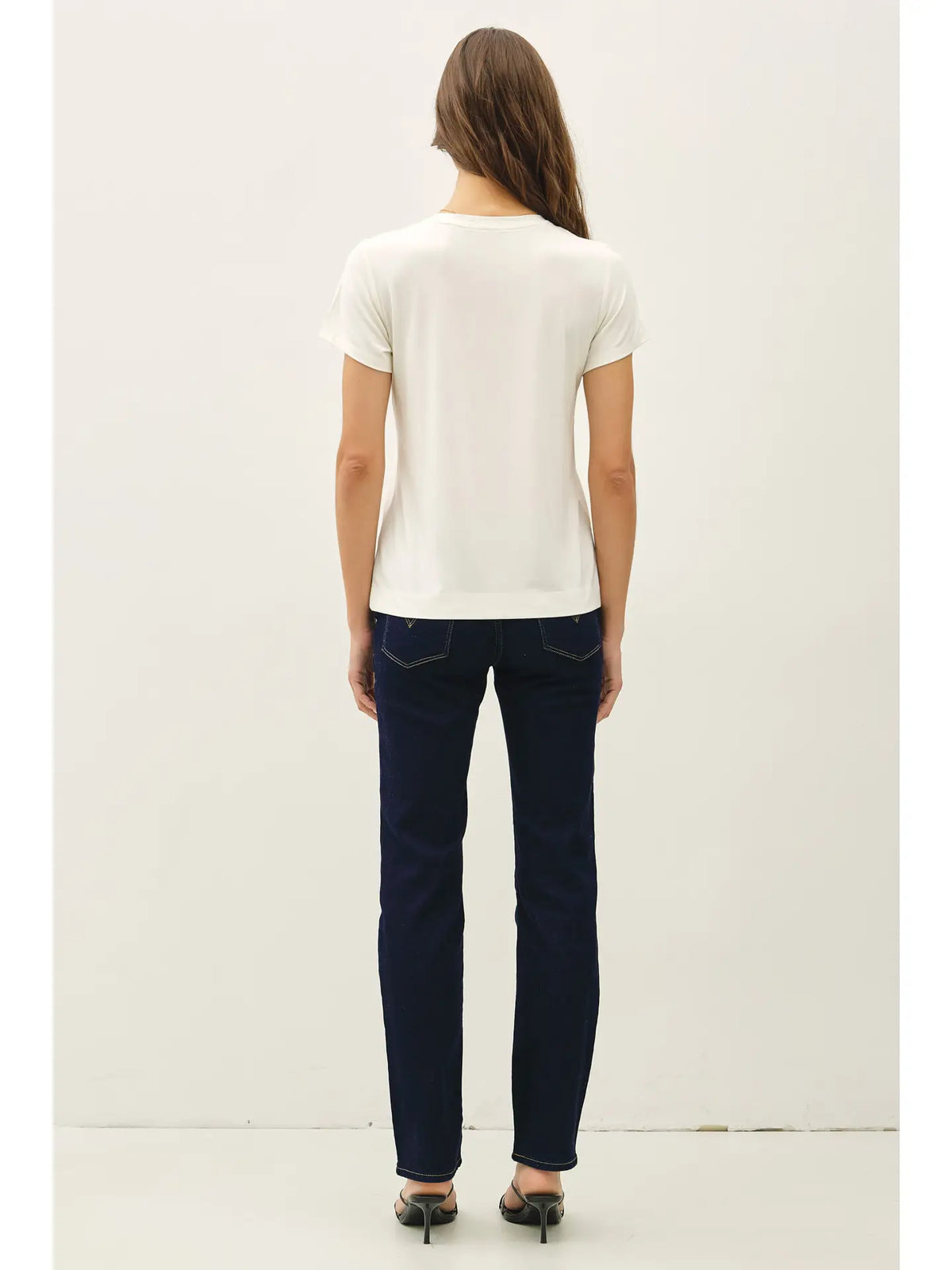 The Willow Bamboo Modal Tee – Soft Relaxed Fit Essential Round Neck T-Shirt