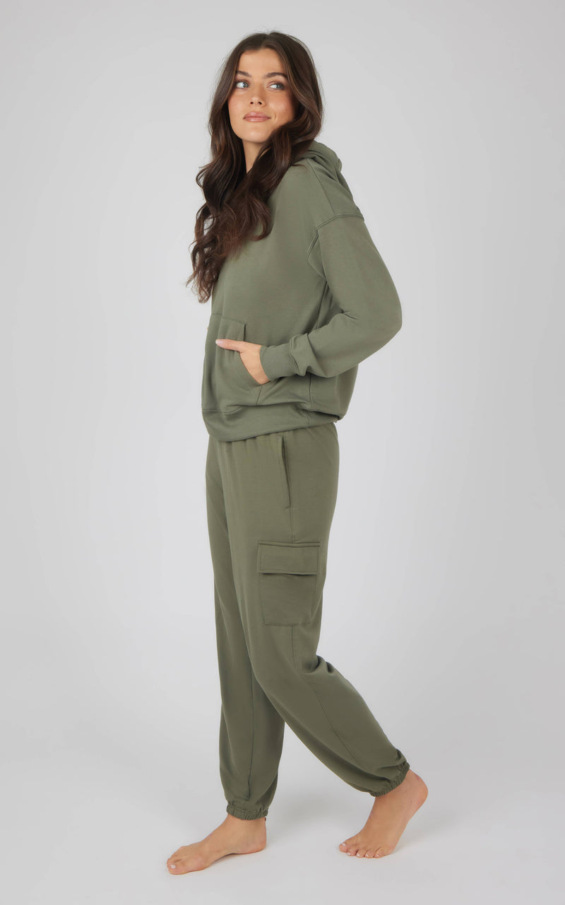 The Briar Everyday Hoodie & Cargo Jogger Set – Women’s Loungewear Matching Set