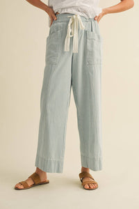 The Marlowe Stripe Wide Leg Pants