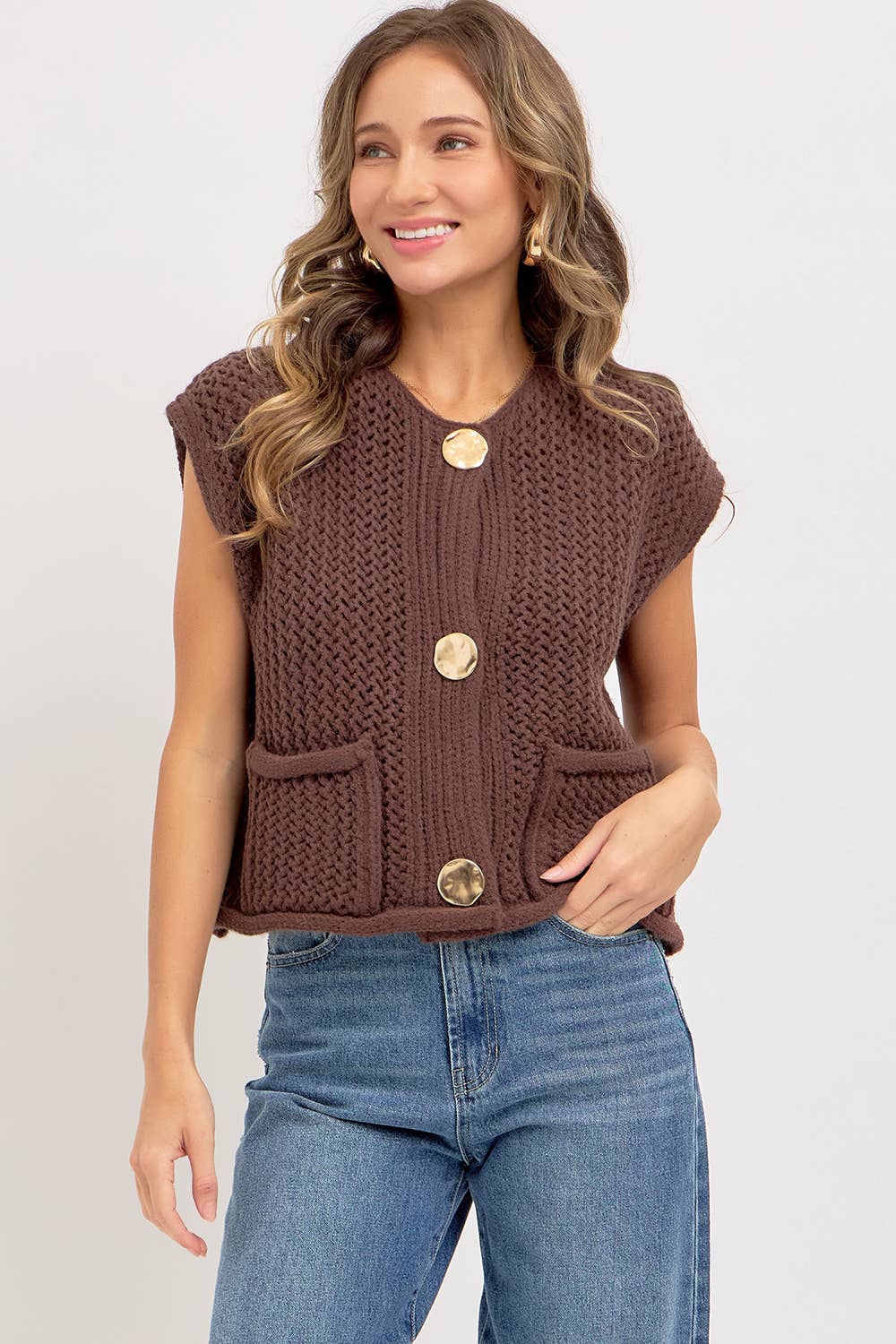 Golden Hour Sweater Vest
