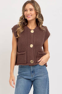 Golden Hour Sweater Vest