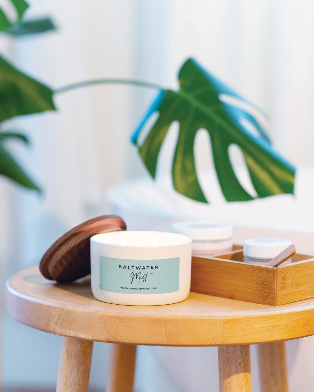 Saltwater Mist | 10 oz Statement Candle