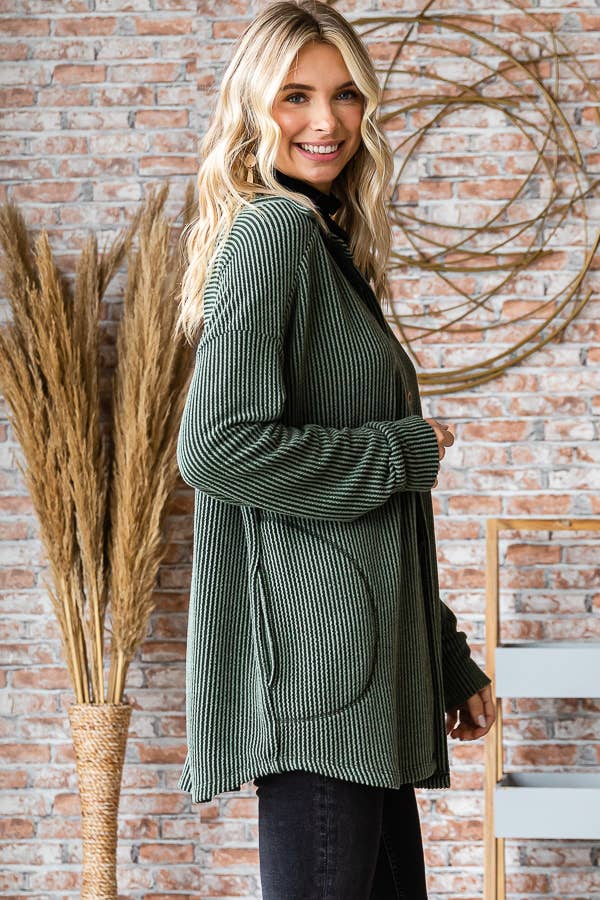 Vanessa Ribbed Knit Shacket